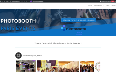 PhotoBooth Paris Events est sur Instagram !
