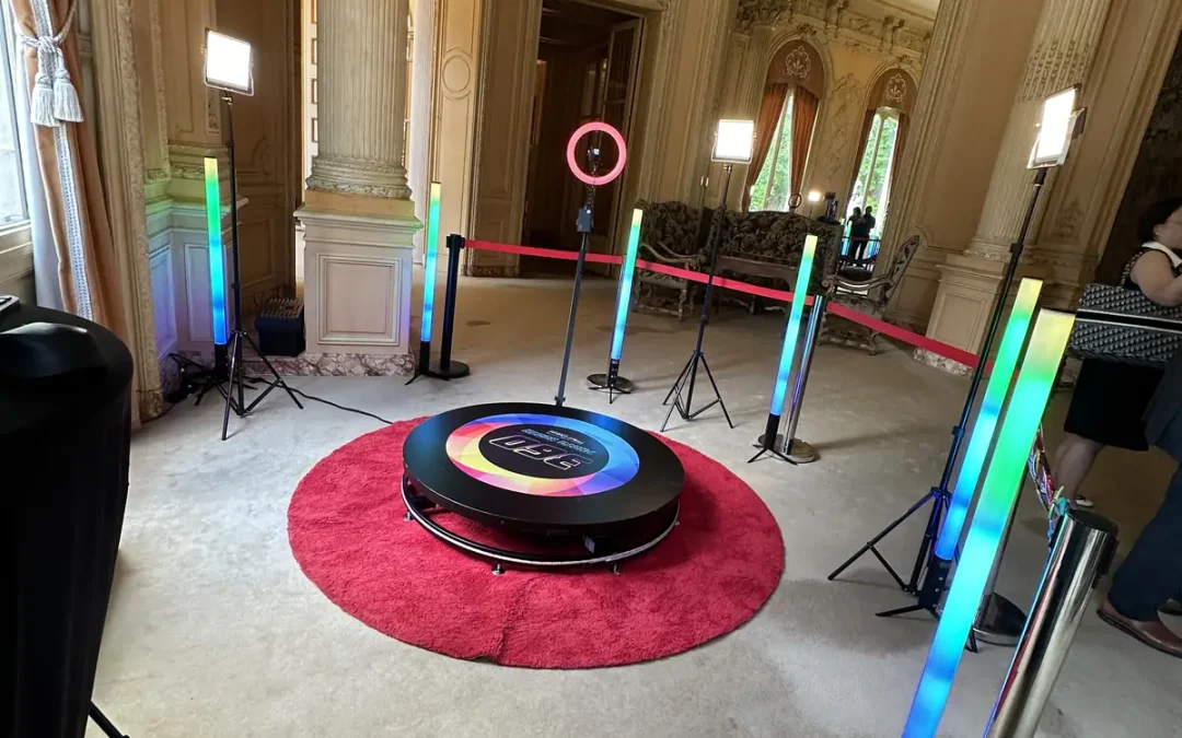 Photobooth 360 en soirée d&rsquo;entreprise : l&rsquo;animation qui fait le buzz à Paris